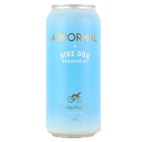 Abnormal Frosty Frames DDH Cold IPA by Abnormal Beer Company, beer label