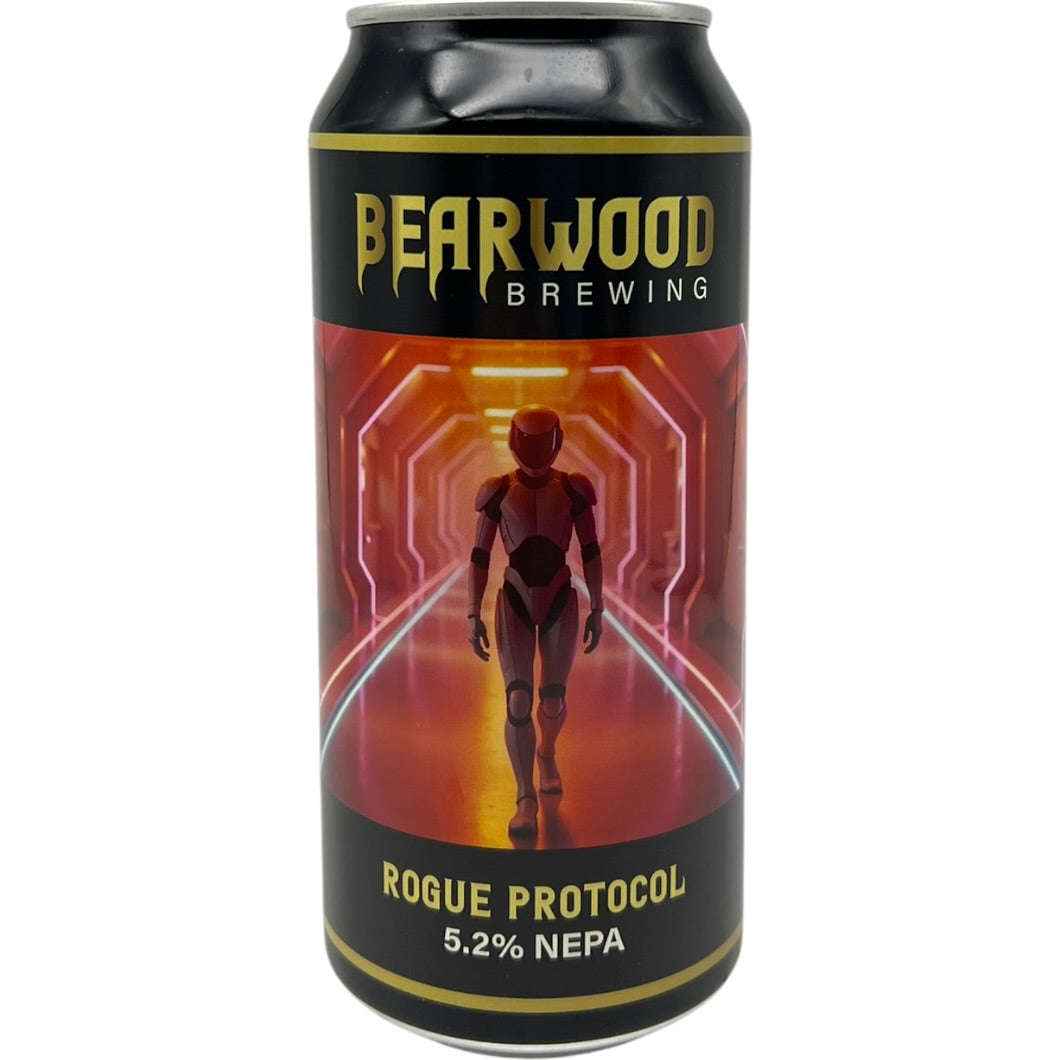 Bearwood Rogue Protocol by Bearwood, beer label