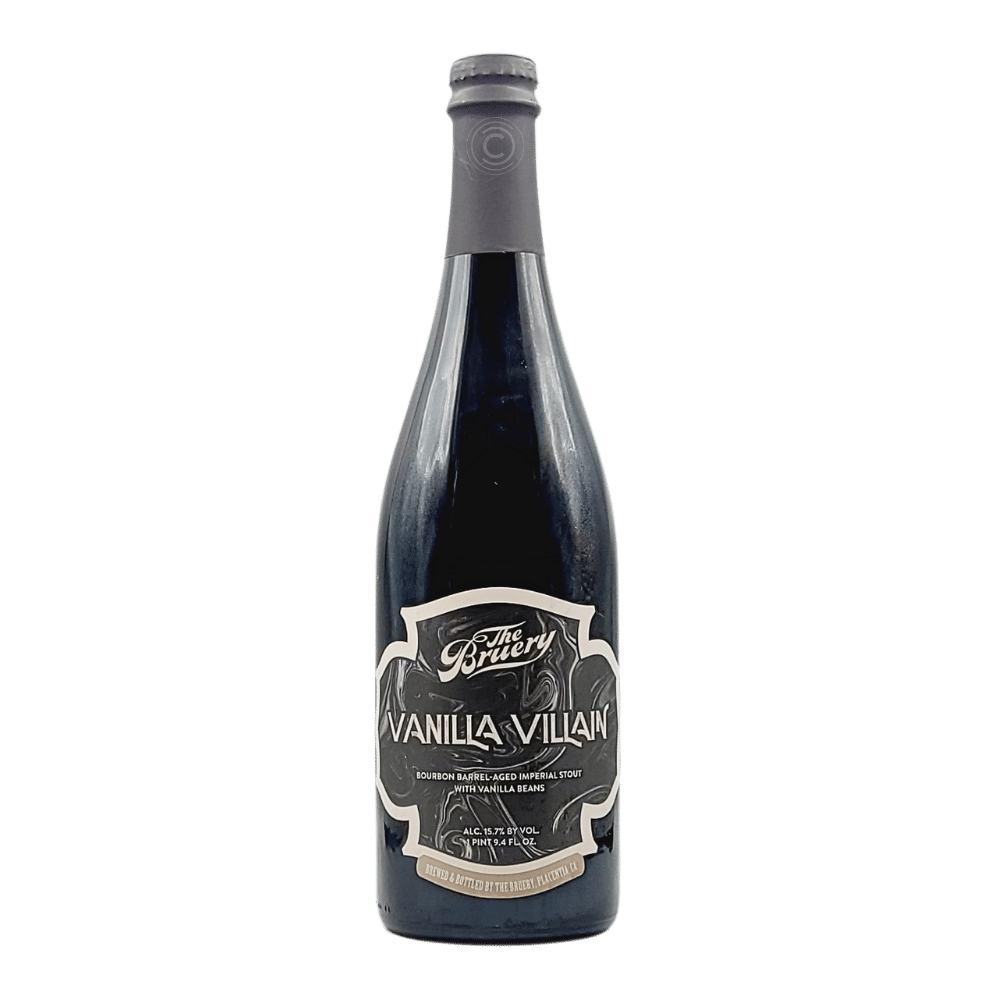 Vanilla Villain Bourbon Barrel Aged Imperial Stout by The Bruery, beer label