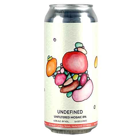 Knotted Root Undefined Unfiltered Mosaic IPA by Knotted Root Brewing, beer label
