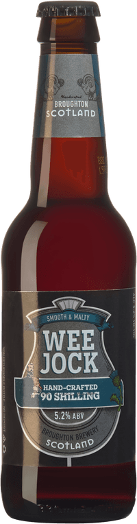 Wee Jock 90 Shilling by Broughton Ales, beer label