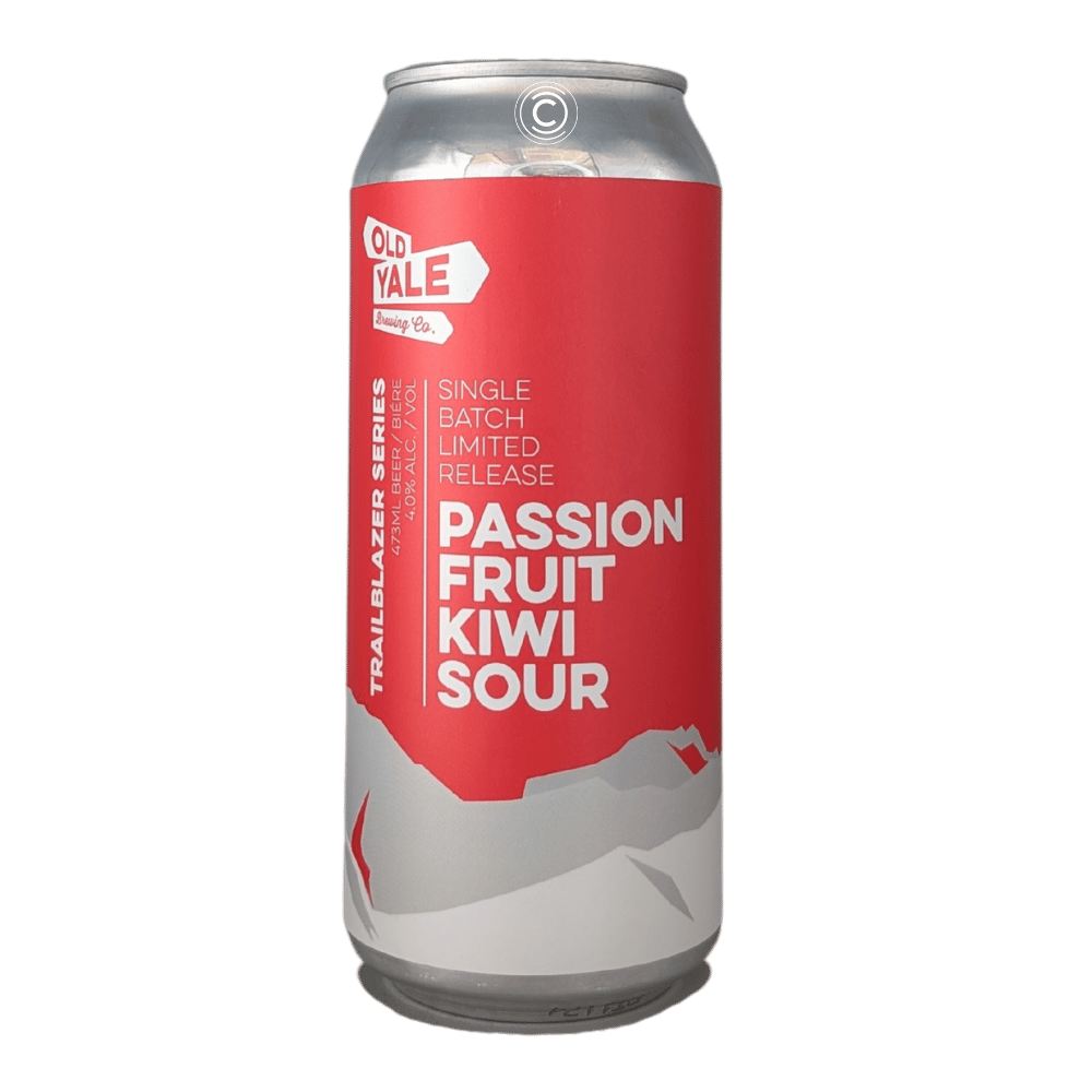 Passion Fruit Kiwi Sour by Old Yale Brewing Company, beer label