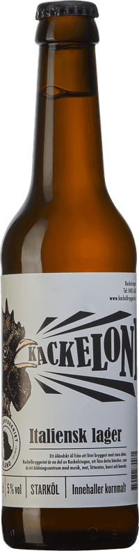 Kackeloni by Kackelstugan, beer label