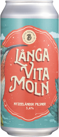 Långa Vita Moln by Bustad Brewing, beer label