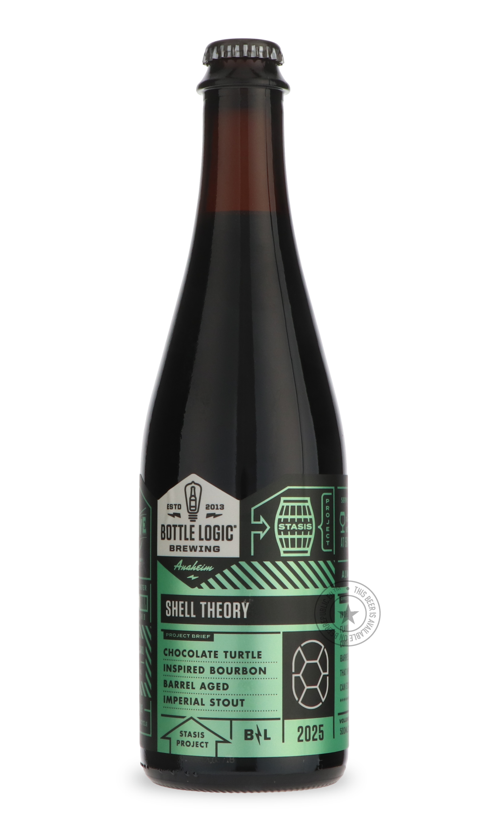 Shell Theory (2025) / New Groove by Bottle Logic Brewing, beer label