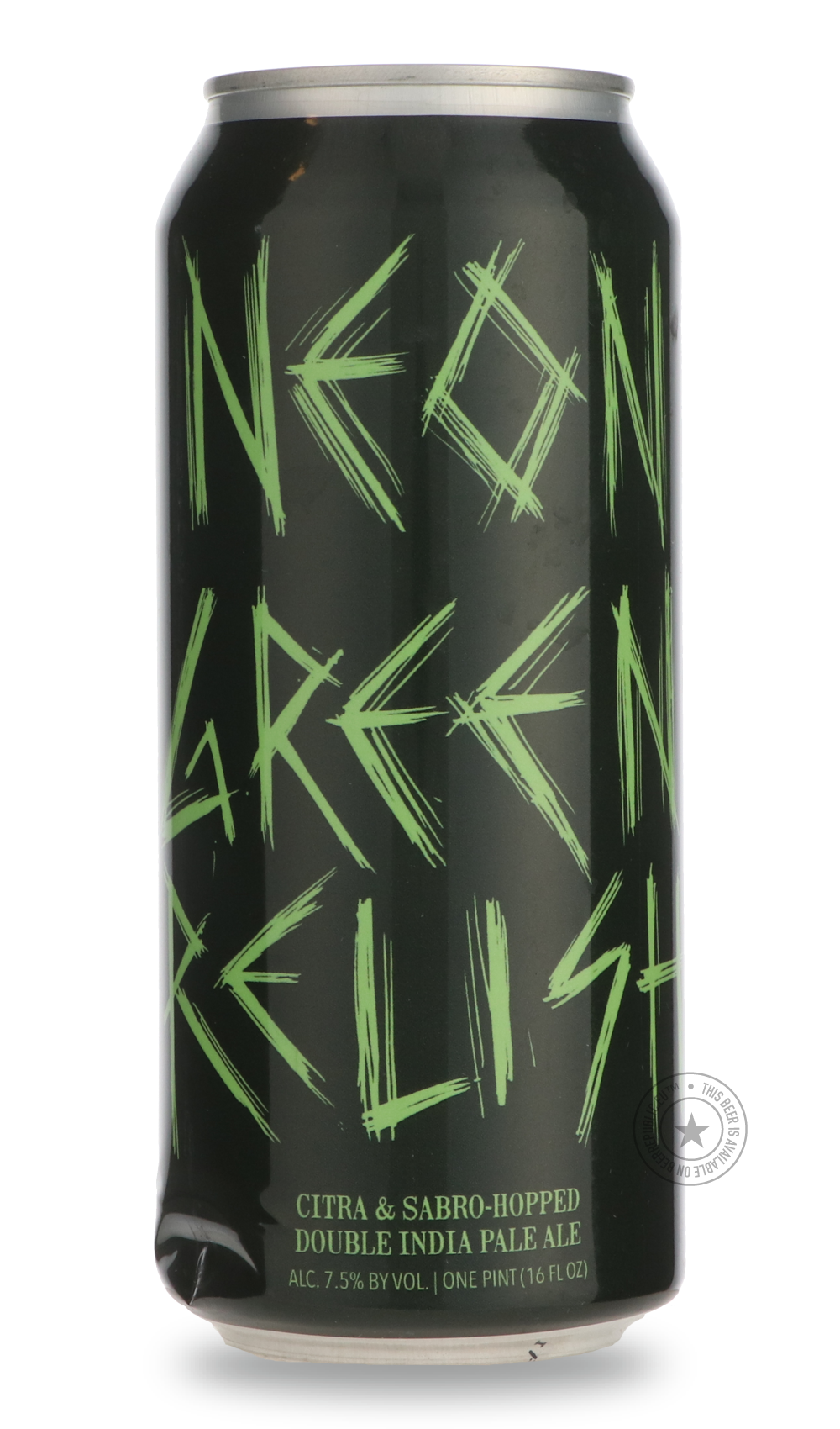 Neon Green Relish by Hop Butcher For the World, beer label