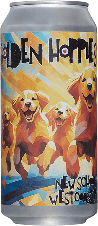 Golden Hoppies by Hop Notch Brewing, beer label