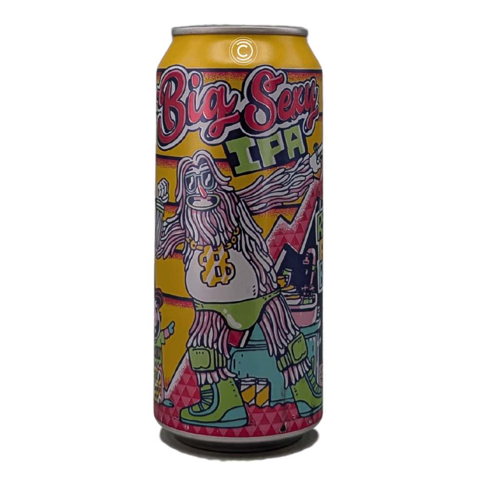 Big Sexy West Coast IPA by Refined Fool Brewing Company, beer label