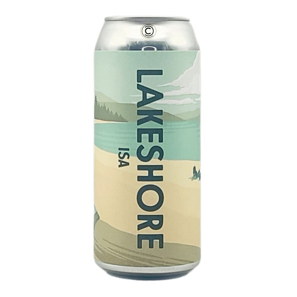 Lakeshore Hazy ISA by Born Brewing Co., beer label
