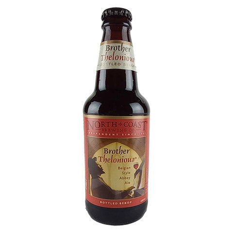 North Coast Brother Thelonious Belgian Style Abbey Ale by North Coast Brewing Company, beer label