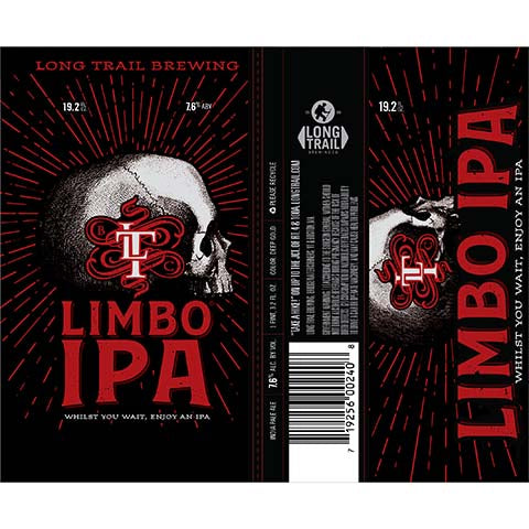 Long Trail Limbo IPA by Long Trail Brewing Co, beer label