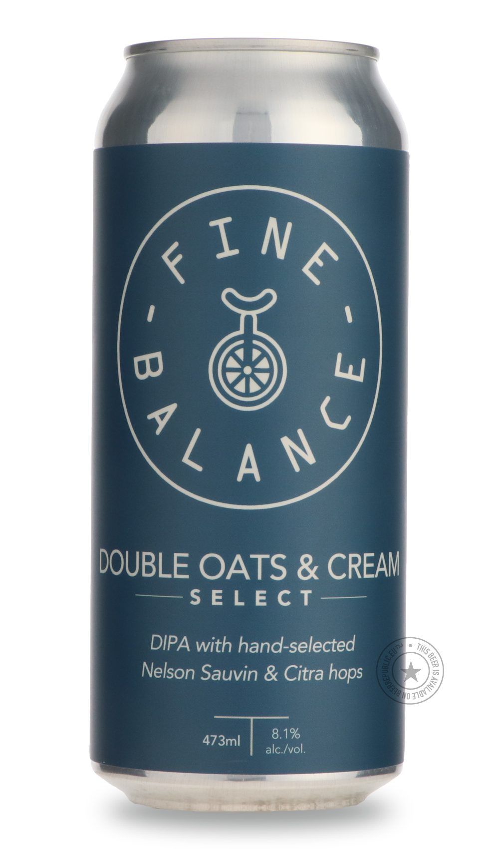 Double Oats & Cream: Select Nelson Sauvin & Citra by Fine Balance, beer label