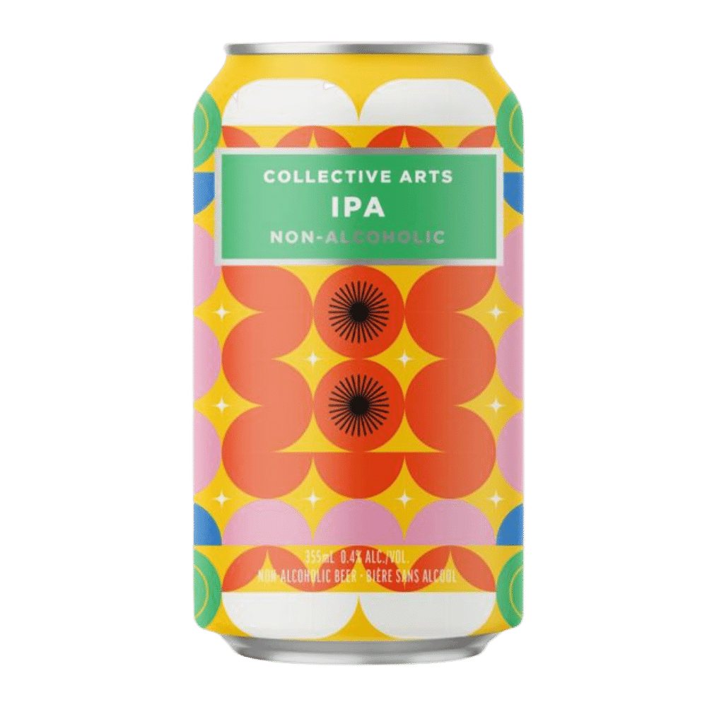 Non-Alcoholic IPA by Collective Arts Brewing, beer label