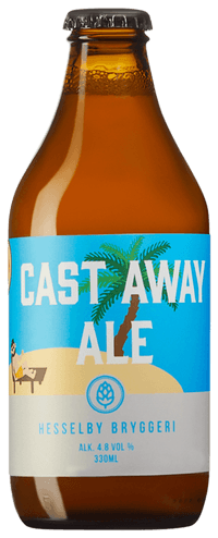 Cast Away Ale by Gamla Hesselby Bryggeri, beer label