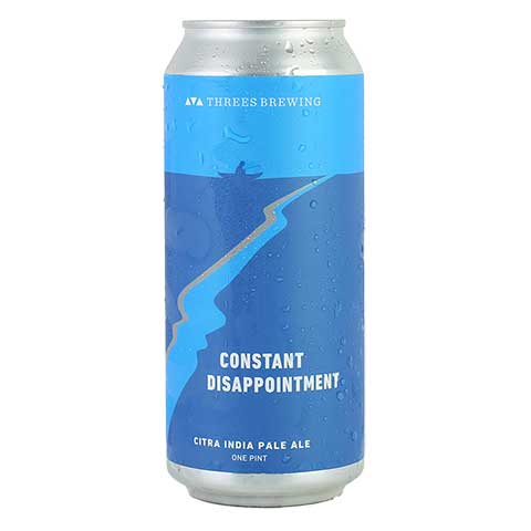 Threes Constant Disappointment Citra IPA by Threes Brewing, beer label