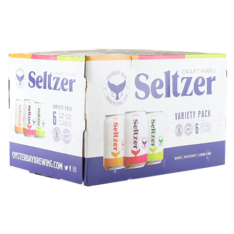 Oyster Bay Craft Hard Seltzer Variety Pack by Oyster Bay Brewing, beer label