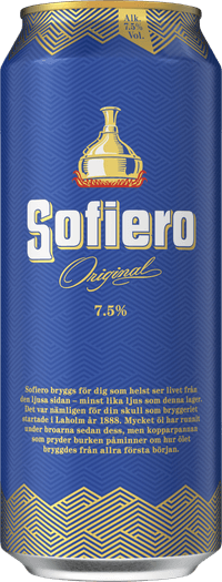Sofiero Original Guld by Kopparbergs Bryggeri, beer label