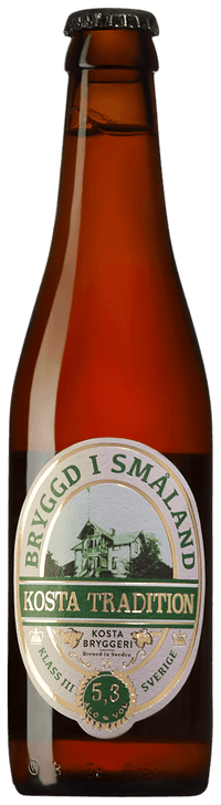 Kosta Tradition by Kosta boda art hotel, beer label