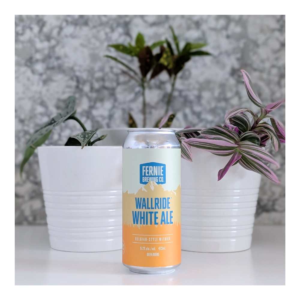 Wallride White Ale by Fernie Brewing Co, beer label
