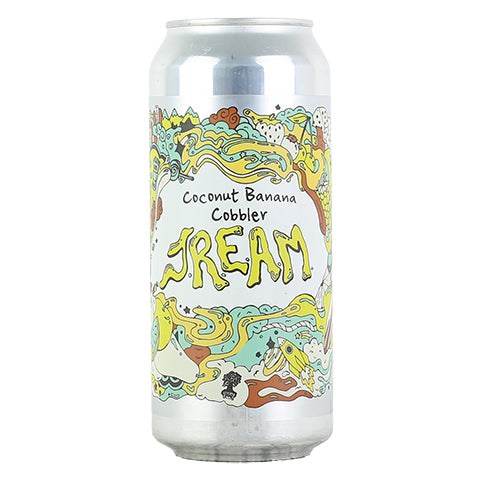 Burley Oak Coconut Banana Cobbler JREAM Sour by Burley Oak Craft Brewery, beer label