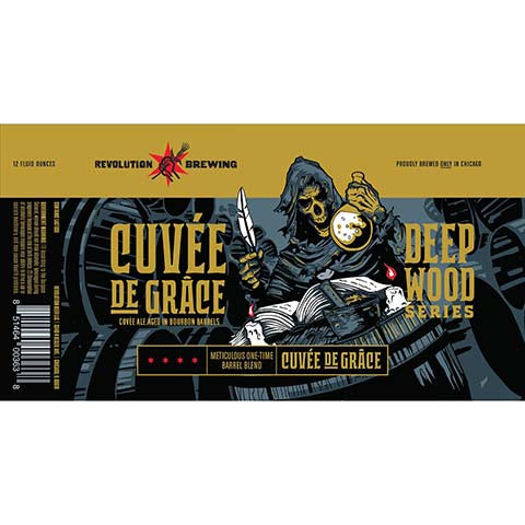 Revolution Cuvee De Grace by Revolution Beer LLC, beer label