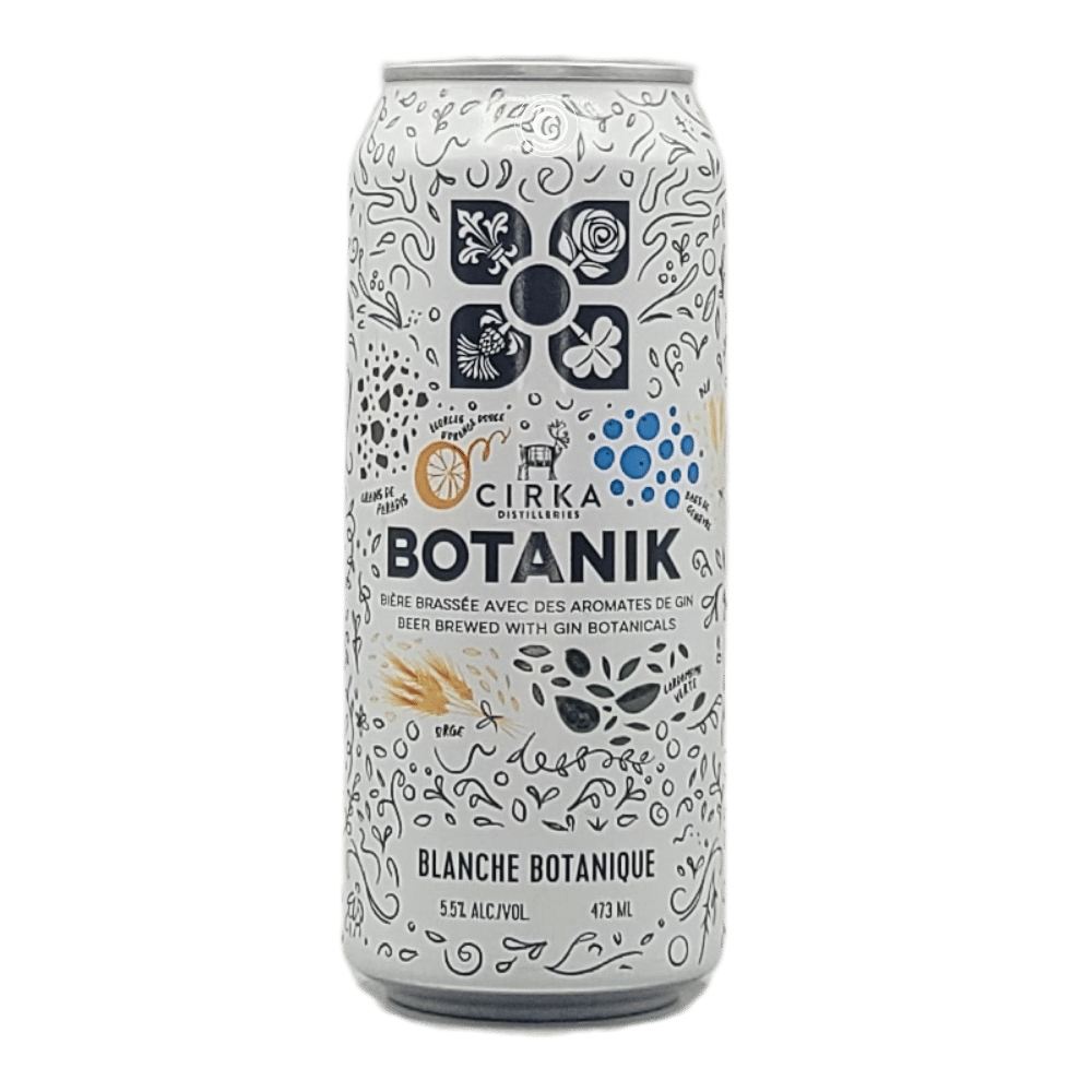 Botanik Botanical Witbier by 4 Origines Microbrewery, beer label