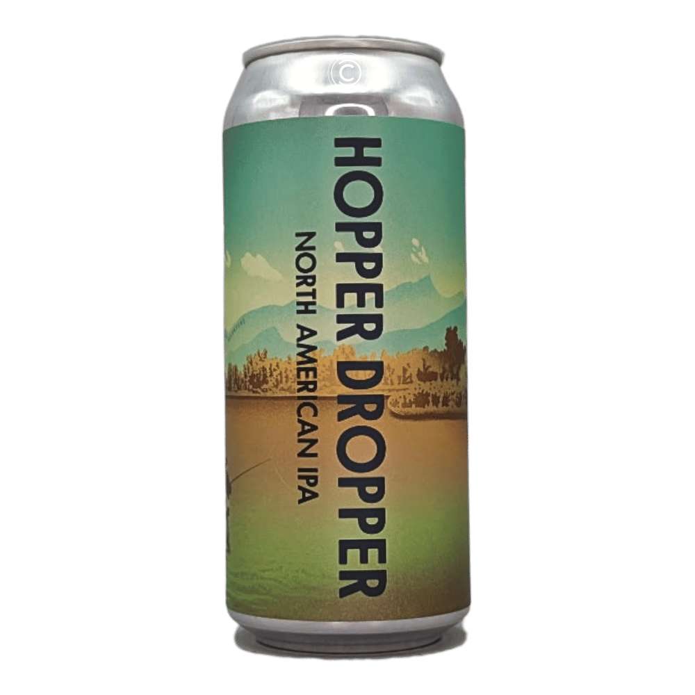 Hopper Dropper West Coast IPA by Born Brewing Co., beer label