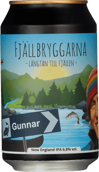 Gunnar by Fjällbryggarna AB, beer label