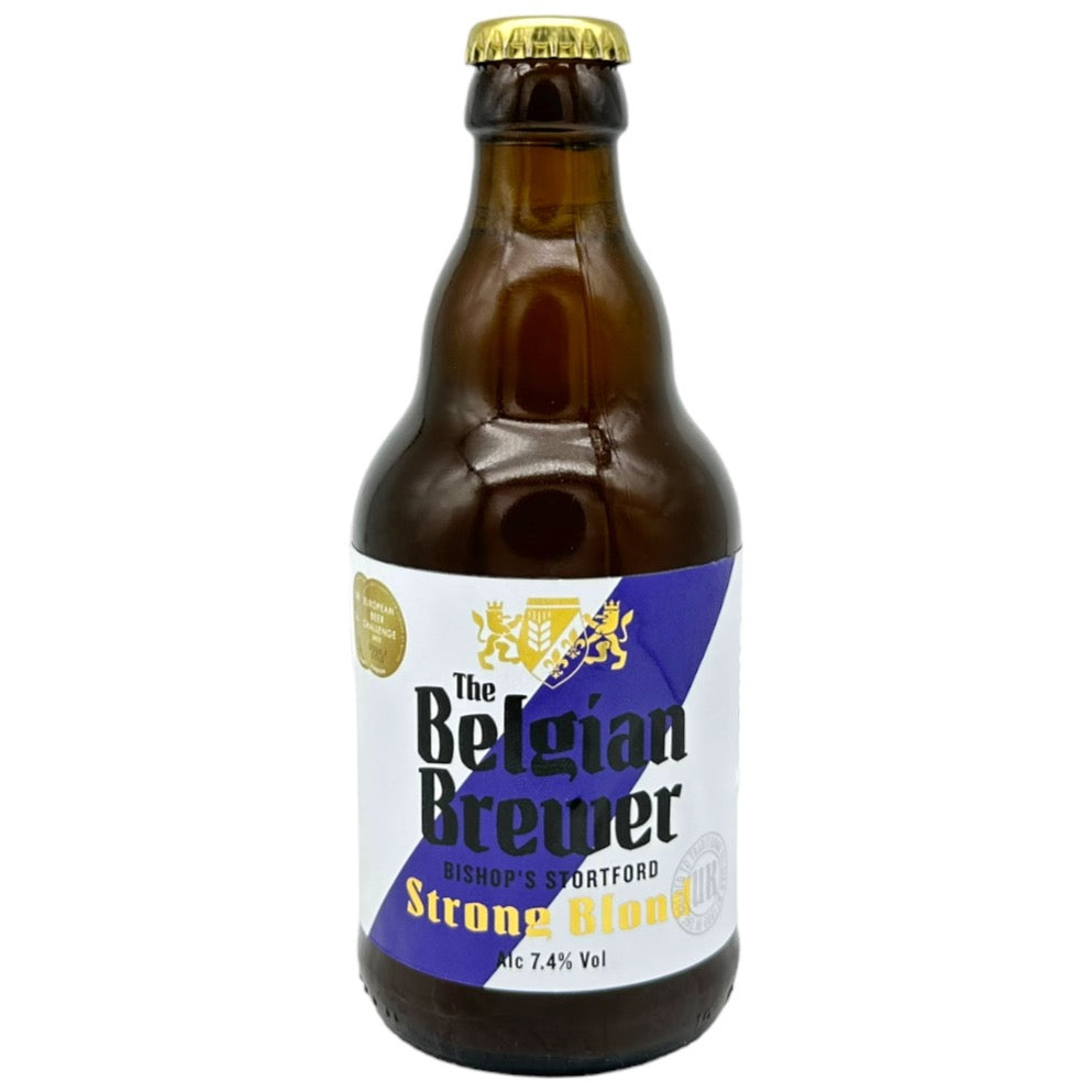 The Belgian Brewer Strong Blonde by The Belgian Brewer, beer label