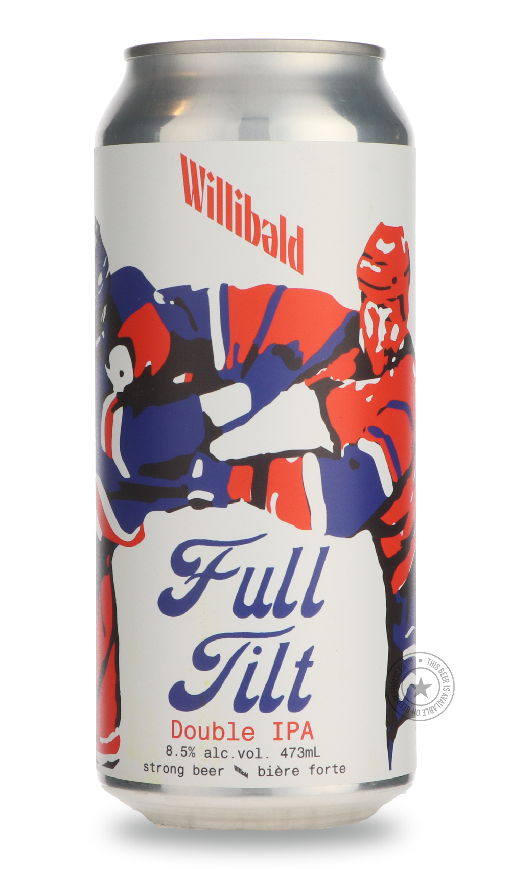 Full Tilt / Sudden Death by Willibald Farm, beer label