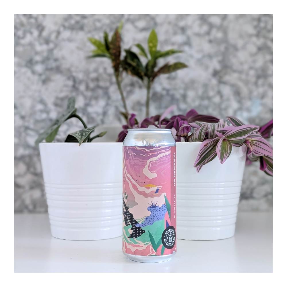 Los Tabernacos Milkshake Hazy IPA by Brasserie du Bas-Canada, beer label