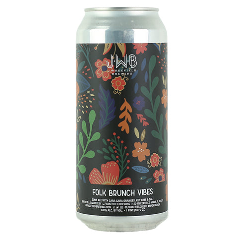 J. Wakefield/Good Word Folk Bunch Vibes Sour by J Wakefield Brewing, beer label