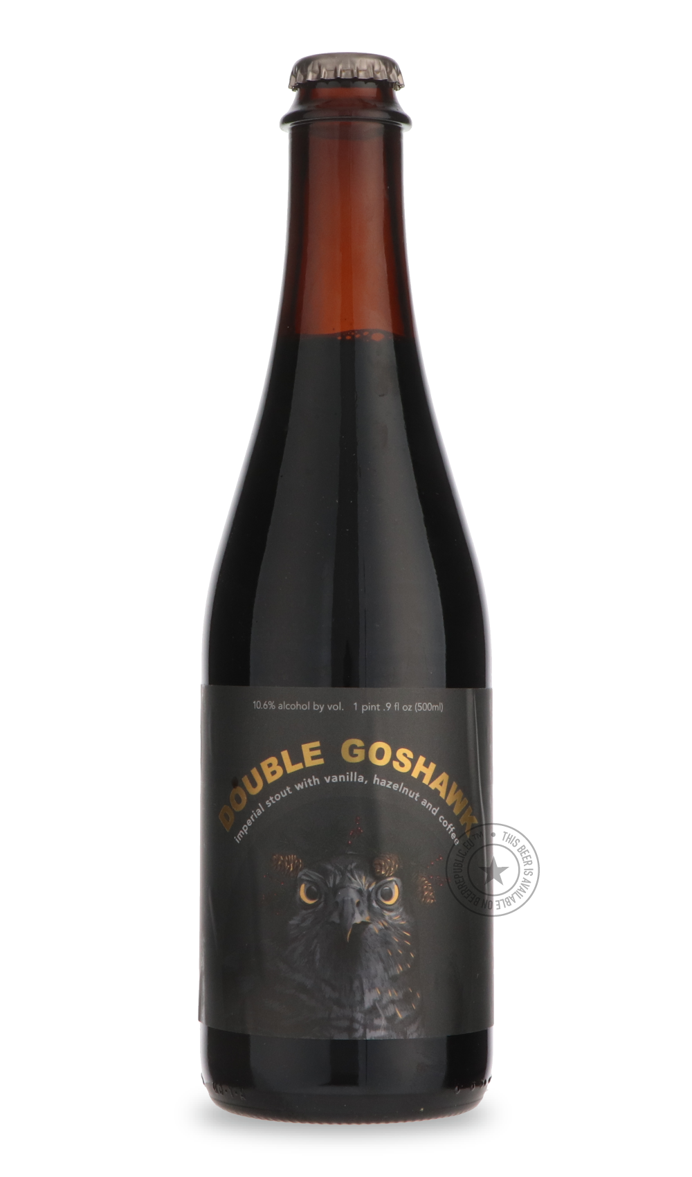 Double Goshawk / Horus by Trillium Brewing, beer label