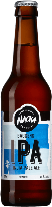 Baggens by Nacka Bryggeri, beer label