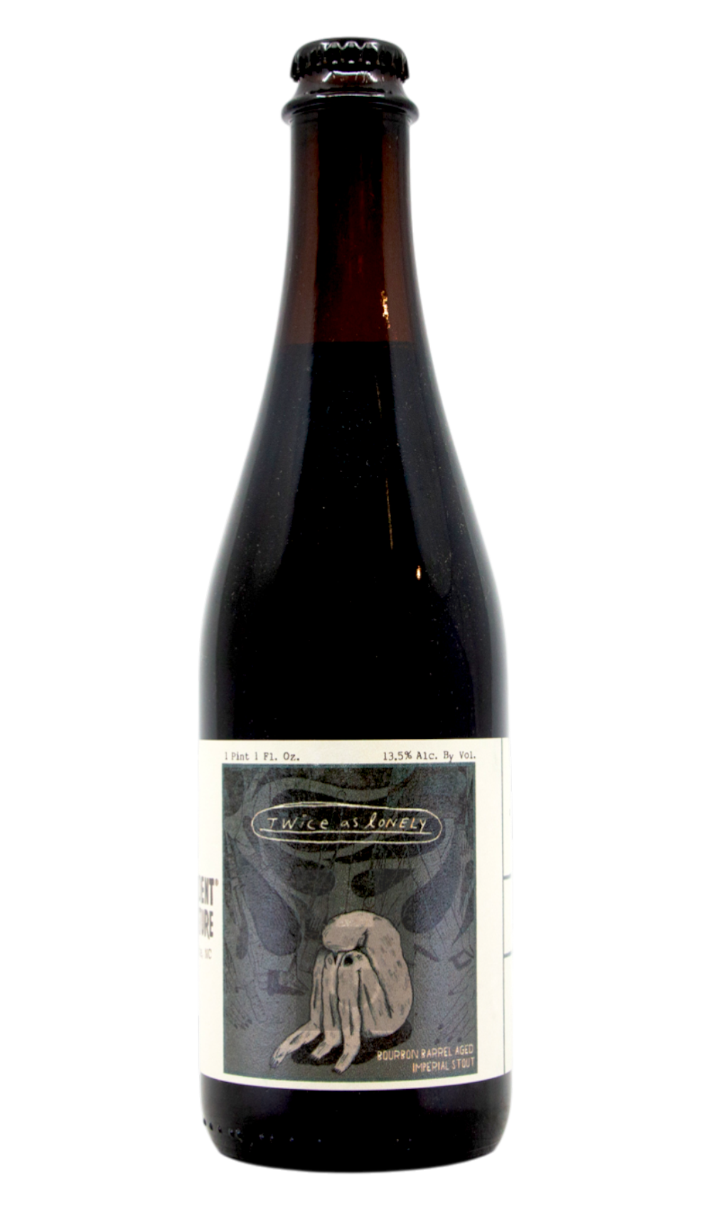 Resident Culture BBA Twice As Lonely (2025) by Resident Culture Brewing Company, beer label