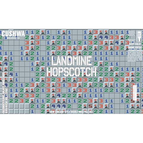 Cushwa Landmine Hopscotch by Cushwa Brewing Co, beer label