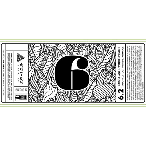 New Image 6.2 Anniversary Stout by New Image Brewing Co, beer label