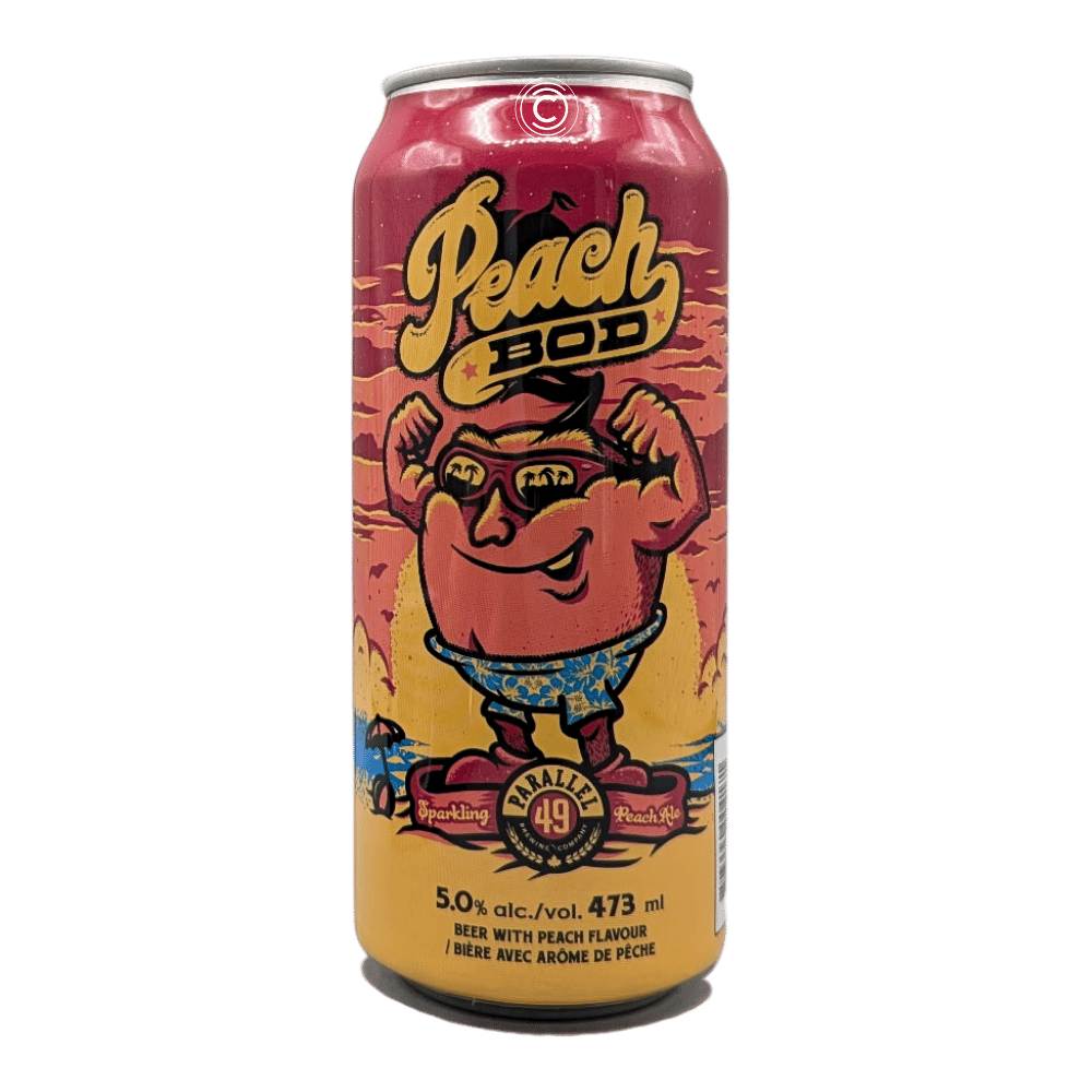 Parallel 49 Brewing Peach Bod Sparkling Ale by Parellel 49 Brewing, beer label