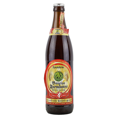 Apostelbrau Bavarian Farmhouse Rustic Saison by Apostelbrau Craft Brewery, beer label
