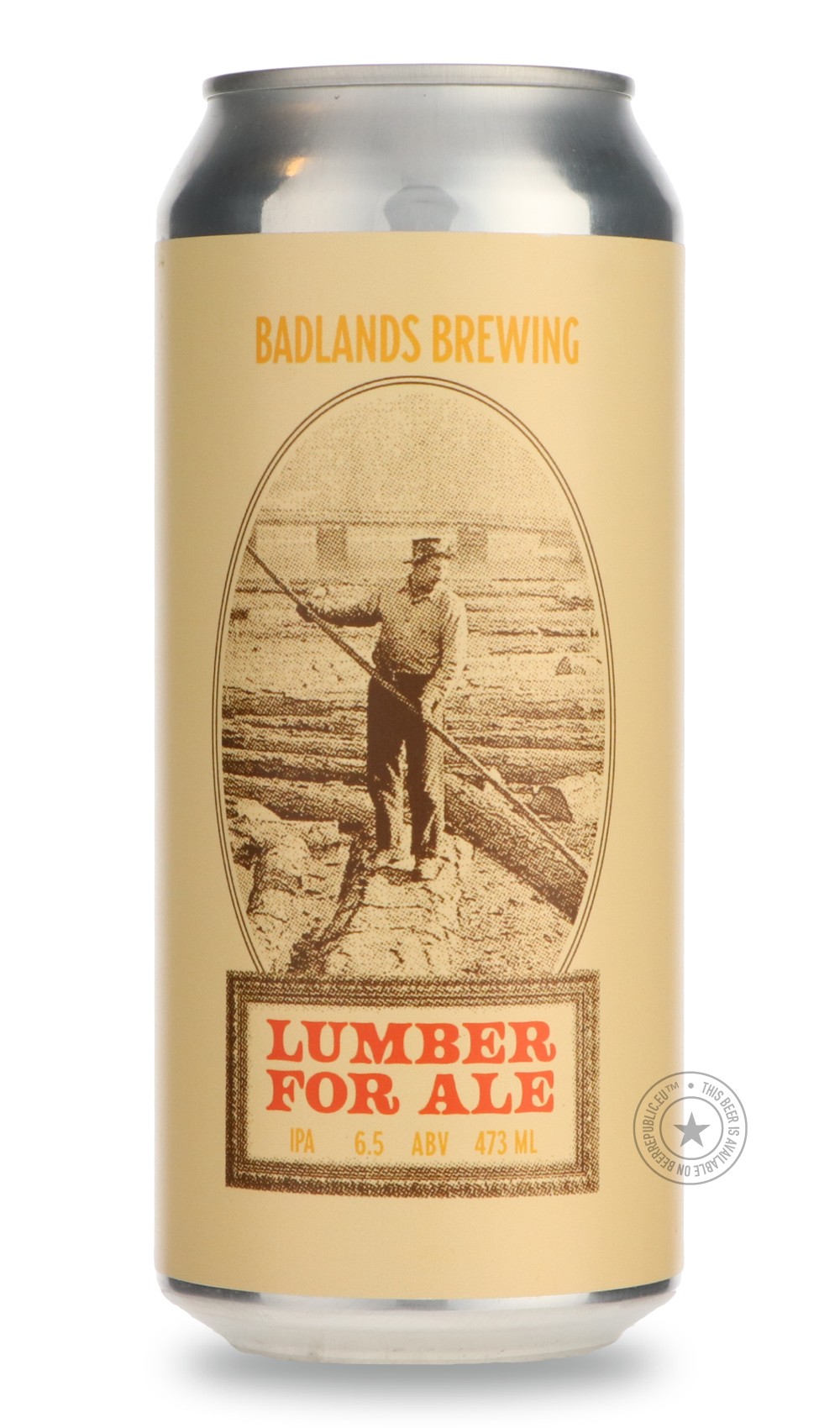 Lumber For Ale by Badlands Brewery, beer label