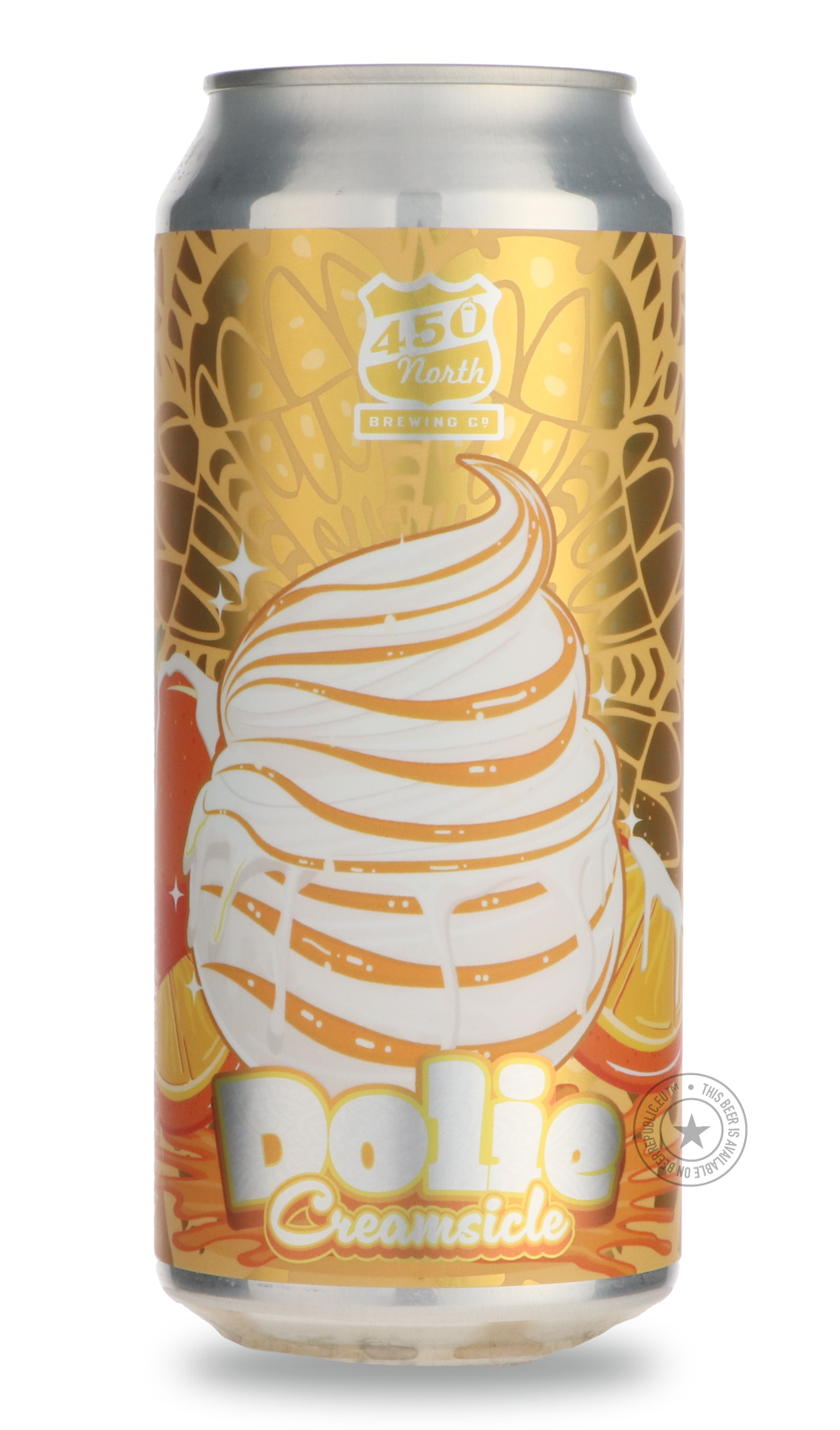 DOLIE Creamsicle by 450 North Brewing Company, beer label