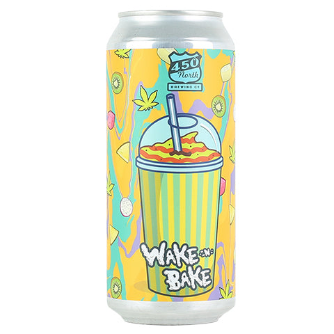 450 North Slushy XXL Wake N Bake Sour Ale by 450 North Brewing Company, beer label