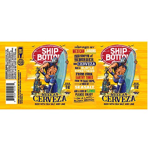 Ship Bottom Mexican Cerveza by Ship Bottom Brewery, beer label