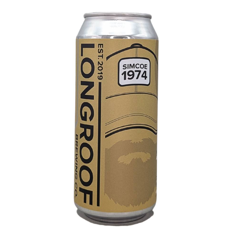 Simcoe 1974 West Coast IPA by Longroof Brewing, beer label