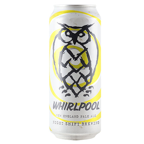 Night Shift Whirlpool Hazy Pale Ale by Night Shift Brewing, beer label