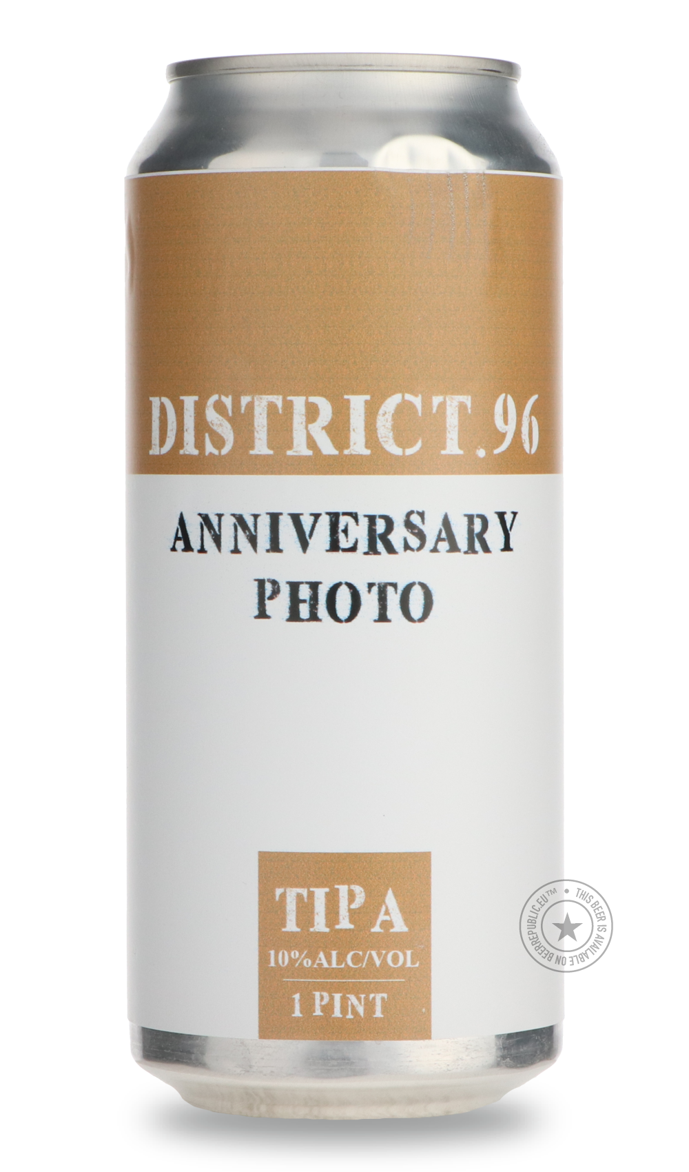 Anniversary Photo by District 96, beer label