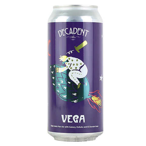 Decadent Vega TIPA by Decadent Ales, beer label
