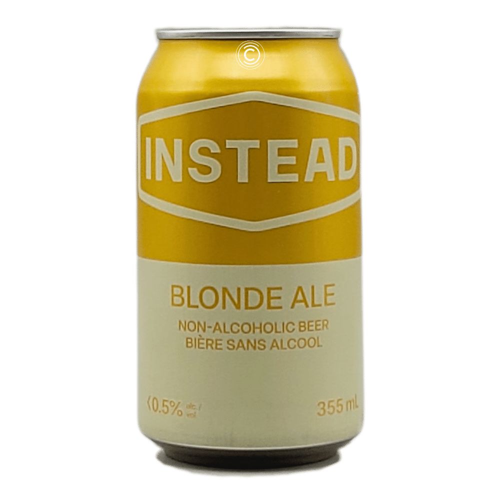Co. Instead Non-Alcoholic Blonde Ale by Garrison Brewing Company, beer label