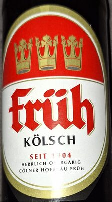 Kölsch by Früh, beer label
