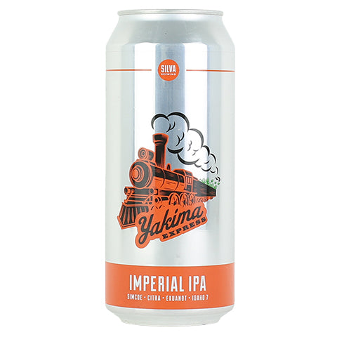 Silva Yakima Express DIPA by Silva Brewing, beer label